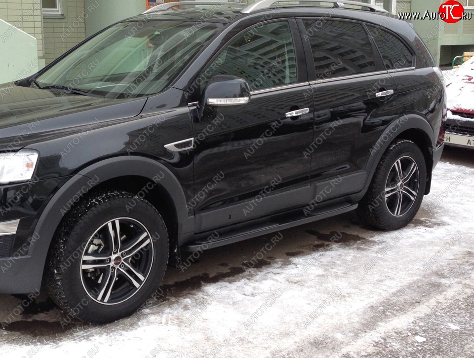 12 999 р. Пороги Sport Chevrolet Captiva  дорестайлинг (2006-2011)  с доставкой в г. Краснодар