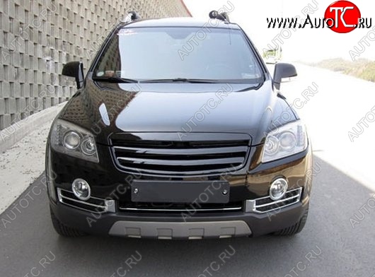 5 999 р. Решётка радиатора CT Chevrolet Captiva  дорестайлинг (2006-2011) (Неокрашенная)  с доставкой в г. Краснодар