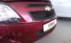 2 089 р. Нижняя сетка на бампер Russtal (черная) Chevrolet Cobalt седан дорестайлинг (2011-2016)  с доставкой в г. Краснодар. Увеличить фотографию 5