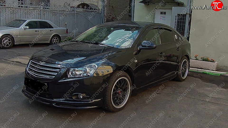 5 499 р. Накладка на передний бампер SPORT CLUB Chevrolet Cruze J305 хэтчбек дорестайлинг (2009-2012) (Неокрашенная)  с доставкой в г. Краснодар