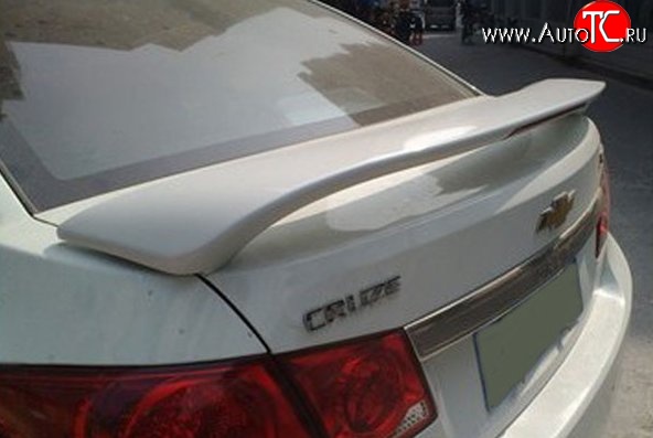 2 689 р. Спойлер M-VRS V2 Chevrolet Cruze J300 седан дорестайлинг (2009-2012) (Неокрашенный)  с доставкой в г. Краснодар