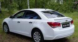 1 569 р. Лип спойлер RA Chevrolet Cruze J300 седан дорестайлинг (2009-2012) (Неокрашенный)  с доставкой в г. Краснодар. Увеличить фотографию 2