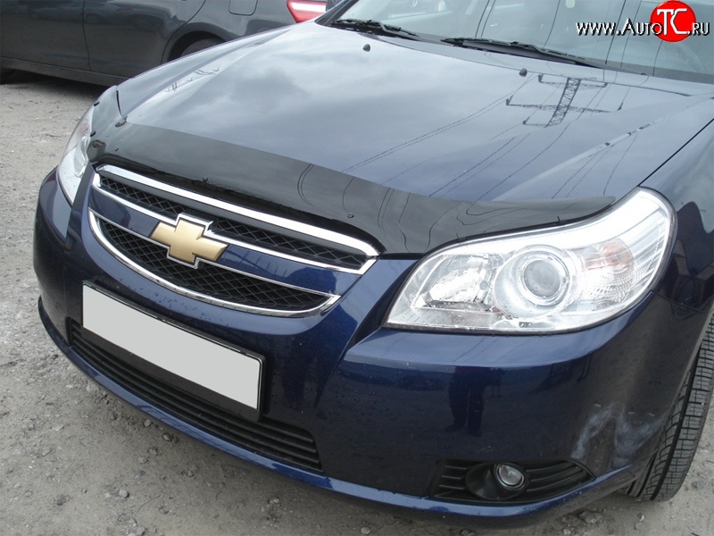 2 799 р. Дефлектор капота NovLine Chevrolet Epica V250 (2006-2012)  с доставкой в г. Краснодар