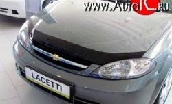 2 069 р. Дефлектор капота NovLine Chevrolet Lacetti хэтчбек (2002-2013)  с доставкой в г. Краснодар. Увеличить фотографию 2