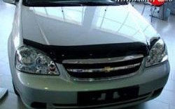 4 599 р. Дефлектор капота NovLine Chevrolet Lacetti универсал (2002-2013)  с доставкой в г. Краснодар. Увеличить фотографию 1