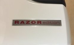 3 049 р. Чехол запасного колеса Razor Лада 2123 (Нива Шевроле) 1 рестайлинг (2009-2020) (Неокрашенный)  с доставкой в г. Краснодар. Увеличить фотографию 2