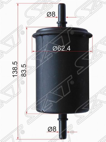 Топливный фильтр SAT Peugeot 508 седан (2010-2014)
