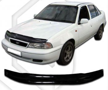 Дефлектор капота CA-Plastic Daewoo (Даеву) Nexia (Нексия)  дорестайлинг (1995-2008) дорестайлинг