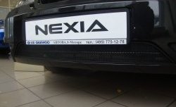 1 339 р. Сетка на бампер Russtal (черная)  Daewoo Nexia  рестайлинг (2008-2015)  с доставкой в г. Краснодар. Увеличить фотографию 4