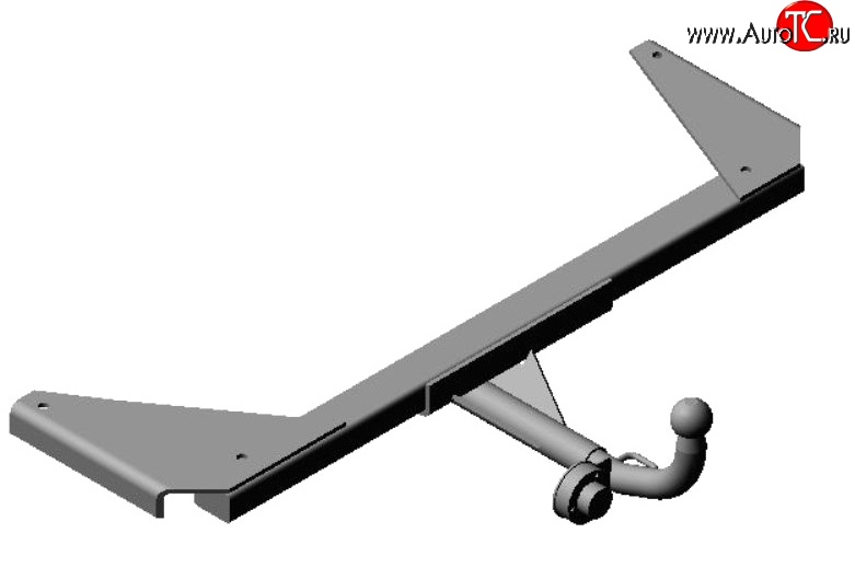 2 649 р. Фаркоп Russtal Daewoo Nexia дорестайлинг (1995-2008)  с доставкой в г. Краснодар