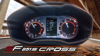 Приборная панель Ferrum GF 851 S Cross (стрелочная, тонированная)) Лада Гранта FL 2191 лифтбэк рестайлинг (2018-2025)