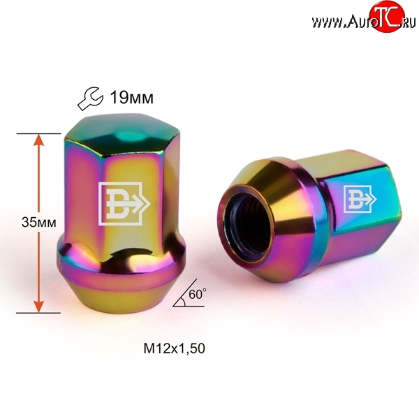 120 р. Колёсная гайка Вектор M12 1.5    с доставкой в г. Краснодар