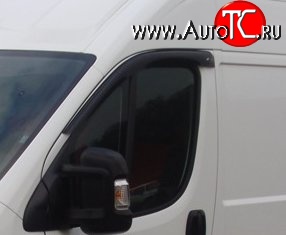 999 р. Комплект дефлекторов окон (ветровиков) 4 шт. (рестайлинг) Russtal Fiat Ducato 250 (2006-2014)  с доставкой в г. Краснодар