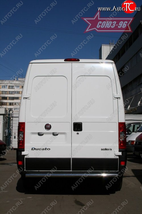 10 574 р. Защита заднего бампера Souz-96 (d42) Fiat Ducato 250 (2006-2014)  с доставкой в г. Краснодар