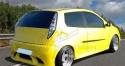 Задний бампер WK Fiat Punto 188 хэтчбэк 3 дв. рестайлинг (2003-2007)