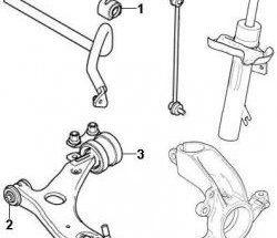 3 699 р. Полиуретановый сайлентблок нижнего рычага передней подвески (задний) Точка Опоры Ford Focus 3 седан рестайлинг (2014-2019)  с доставкой в г. Краснодар. Увеличить фотографию 2