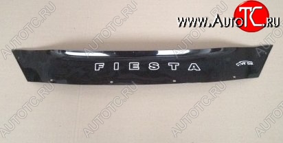 999 р. Дефлектор капота Russtal (короткий) Ford Fiesta 6 хэтчбэк 5 дв. рестайлинг (2012-2019)  с доставкой в г. Краснодар