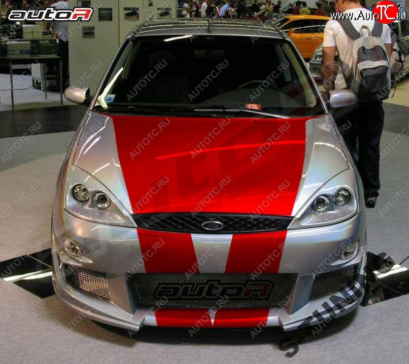 28 999 р. Передний бампер Auto-R Ford Focus 1 универсал рестайлинг (2001-2005)  с доставкой в г. Краснодар