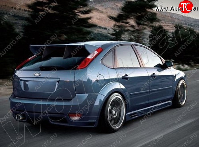 25 899 р. Задний бампер EVO Ford Focus 2 хэтчбэк 5 дв. дорестайлинг (2004-2008)  с доставкой в г. Краснодар