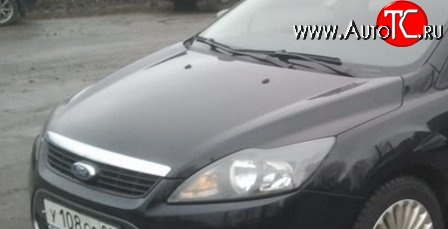 17 999 р. Капот cтандартный SIMYI  Ford Focus 2 седан рестайлинг (2007-2011) (неокрашенный)  с доставкой в г. Краснодар