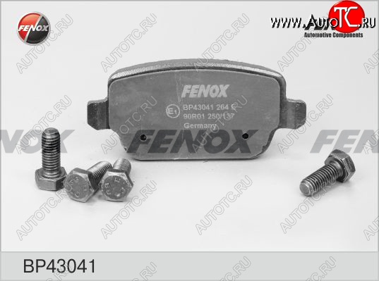 1 479 р. Колодка заднего дискового тормоза FENOX Ford Galaxy 2 дорестайлинг (2006-2010)  с доставкой в г. Краснодар