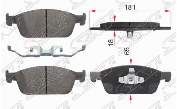 1 599 р. SAT Ford Kuga 2 рестайлинг (2016-2019)  с доставкой в г. Краснодар. Увеличить фотографию 1