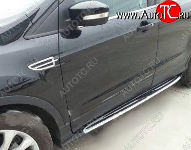 21 599 р. Пороги CT v1 Ford Kuga 2 дорестайлинг (2013-2016)  с доставкой в г. Краснодар