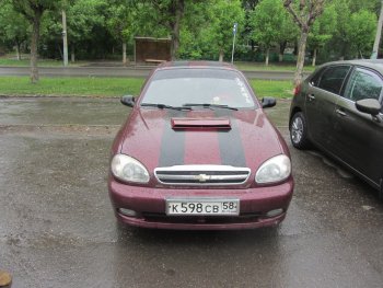 479 р. Воздухозаборник Снайпер на капот Ford Probe (1993-1997) (Неокрашенный)  с доставкой в г. Краснодар. Увеличить фотографию 3