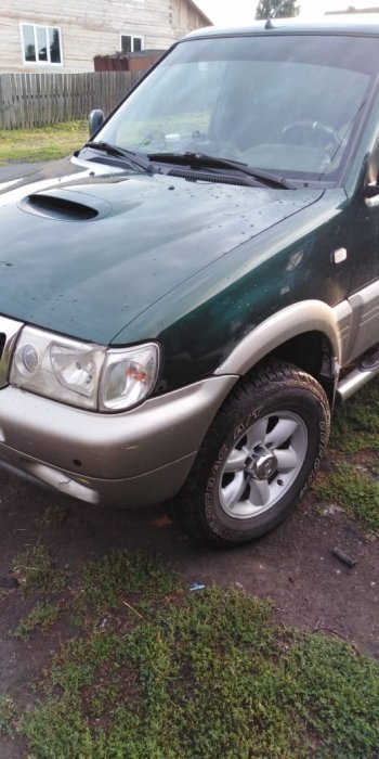 6 449 р. Правое переднее пластиковое крыло (левый руль) Стандарт Nissan Terrano2 R20 2-ой рестайлинг (1999-2006)  с доставкой в г. Краснодар. Увеличить фотографию 2