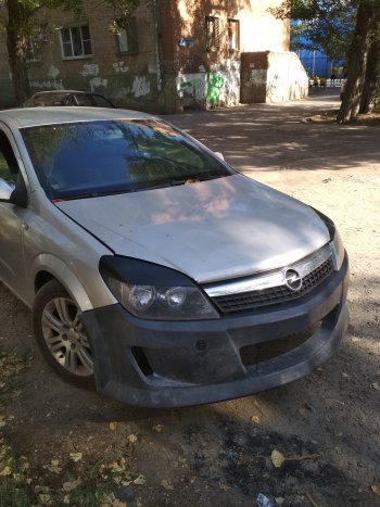 10 399 р. Передний бампер DM-Style  Opel Astra  H GTC (2004-2011) хэтчбек 3 дв. дорестайлинг, хэтчбек 3 дв. рестайлинг (Без сетки, Неокрашенный)  с доставкой в г. Краснодар. Увеличить фотографию 8