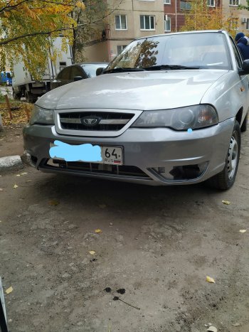 3 499 р. Передний бампер SAT Daewoo Nexia рестайлинг (2008-2015) (Неокрашенный)  с доставкой в г. Краснодар. Увеличить фотографию 3