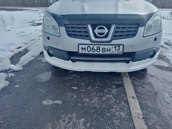 5 799 р. Накладка переднего бампера Городская Легенда Nissan Qashqai 1 дорестайлинг (2007-2010) (Неокрашенная)  с доставкой в г. Краснодар. Увеличить фотографию 5