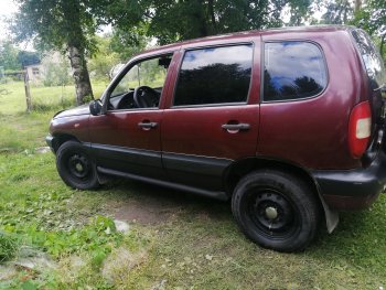 1 189 р. Пороги накладки Autodemic Chevrolet Niva 2123 дорестайлинг (2002-2008) (Текстурная поверхность)  с доставкой в г. Краснодар. Увеличить фотографию 7