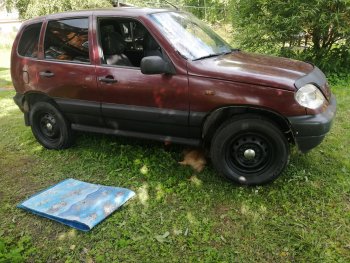 1 189 р. Пороги накладки Autodemic Chevrolet Niva 2123 дорестайлинг (2002-2008) (Текстурная поверхность)  с доставкой в г. Краснодар. Увеличить фотографию 6