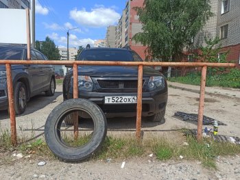 4 599 р. Решётка радиатора DM-Style  Renault Duster  HS (2010-2015) дорестайлинг (Без сетки, Неокрашенная глянец (под окраску))  с доставкой в г. Краснодар. Увеличить фотографию 6