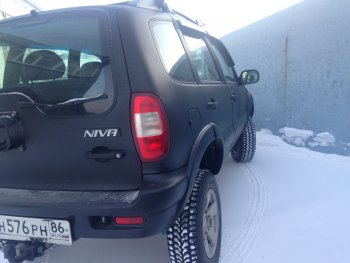 1 799 р. Арки крыльев Кураж 2  Chevrolet Niva  2123 (2002-2008), Лада 2123 (Нива Шевроле) (2002-2008) (Неокрашенные)  с доставкой в г. Краснодар. Увеличить фотографию 6