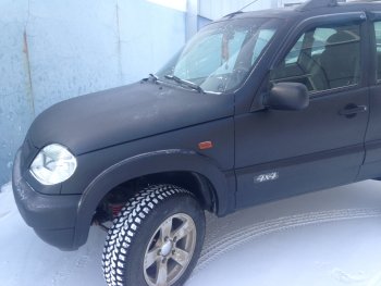 1 799 р. Арки крыльев Кураж 2  Chevrolet Niva  2123 (2002-2008), Лада 2123 (Нива Шевроле) (2002-2008) (Неокрашенные)  с доставкой в г. Краснодар. Увеличить фотографию 5