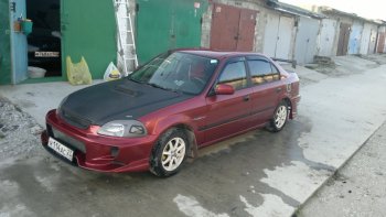 7 299 р. Передний бампер VeilSide Honda Civic EJ,EK,EM седан дорестайлинг (1995-1998) (кузов: седан)  с доставкой в г. Краснодар. Увеличить фотографию 9