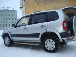 Арки крыльев Кураж 2 Chevrolet (Шевролет) Niva (Нива)  2123 (2002-2008), Лада (ваз) 2123 (Нива Шевроле) (niva) (2002-2008)