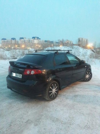 2 569 р. Пороги накладки Атланта  Chevrolet Lacetti  хэтчбек (2002-2013) (Неокрашенные)  с доставкой в г. Краснодар. Увеличить фотографию 5