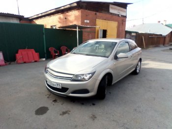 829 р. Реснички Global Tuning  Opel Astra ( H,  H GTC) (2004-2015) седан дорестайлинг, универсал, хэтчбек 3 дв. дорестайлинг, хэтчбек 5дв дорестайлинг, хэтчбек 3 дв. рестайлинг, универсал рестайлинг, хэтчбек 5дв рестайлинг (Неокрашенные)  с доставкой в г. Краснодар. Увеличить фотографию 21