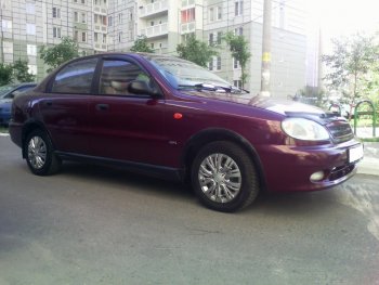 1 969 р. Комплект порогов Дельта  Chevrolet Lanos ( T100,  T150,  седан) (1997-2017), Daewoo Sense  Т100 (1997-2008), ЗАЗ Chance ( седан,  хэтчбэк) (2009-2017), ЗАЗ Sens ( седан,  хэтчбэк) (2007-2017) (Неокрашенные)  с доставкой в г. Краснодар. Увеличить фотографию 7