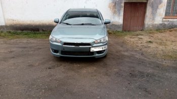 929 р. Подиум гос. номера EVO №1  Mitsubishi Lancer  10 (2007-2017) седан дорестайлинг, хэтчбэк дорестайлинг, седан рестайлинг, хэтчбек 5 дв рестайлинг (Гладкий пластик)  с доставкой в г. Краснодар. Увеличить фотографию 6