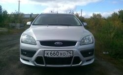 2 899 р. Накладка переднего бампера Sport Style Ford Focus 2 универсал дорестайлинг (2004-2008) (Неокрашенная)  с доставкой в г. Краснодар. Увеличить фотографию 4