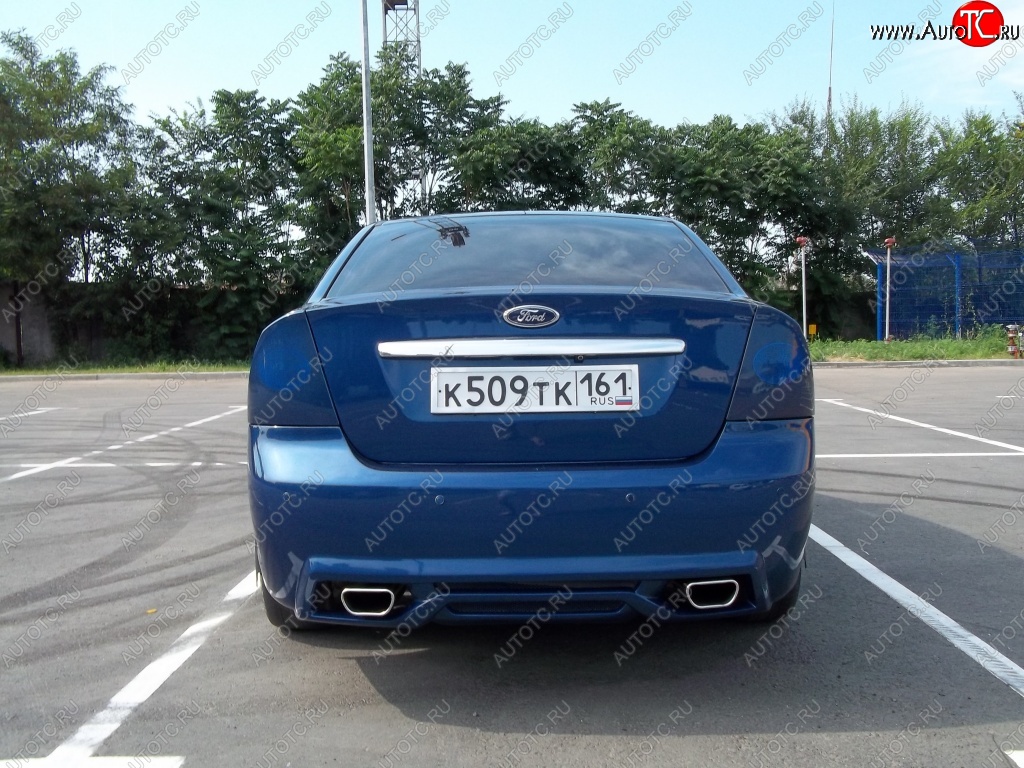 17 999 р. Задний бампер M-VRS Ford Focus 2  седан дорестайлинг (2004-2008) (Неокрашенный)  с доставкой в г. Краснодар