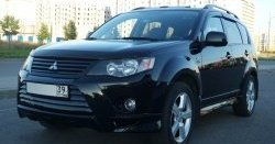 2 849 р. Накладка переднего бампера Sport Mitsubishi Outlander XL (CW)  дорестайлинг (2005-2009) (Неокрашенная)  с доставкой в г. Краснодар. Увеличить фотографию 12