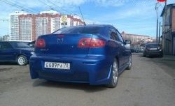 5 349 р. Задний бампер Mazda Speed Mazda 3/Axela BK дорестайлинг седан (2003-2006) (Неокрашенный)  с доставкой в г. Краснодар. Увеличить фотографию 6