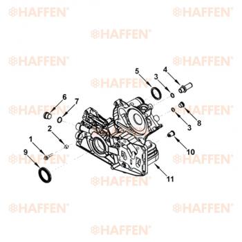 619 р. Сальник коленчатого вала передний (ISF2.8, 50.3Х65Х8, 5265266) HAFFEN  Foton Aumark, ГАЗ Баргузин (2217 автобус), ГАЗель (3302,  2705,  3221,  3221,Бизнес,  2705,Бизнес,  3302,Бизнес), ГАЗель Next (A21,A22, С41, С42,  A21,A22, С41, С42, Фермер,  A60,A63, A64,  A62,А65,  A31,A32, C45, C46), ГАЗель NN (220,  129,220,200), Соболь (2217 автобус,  2752,  2310,  2217 Бизнес автобус,  2752,Бизнес,  2310,Бизнес)  с доставкой в г. Краснодар. Увеличить фотографию 3