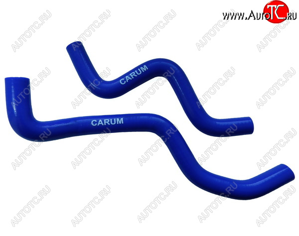 1 049 р. Патрубки радиатора печки (отв/подвод силикон) CARUM  ГАЗ ГАЗель  2705,Бизнес (2010-2024) 2-ой рестайлинг цельнометаллический фургон (комплект 2 шт.)  с доставкой в г. Краснодар