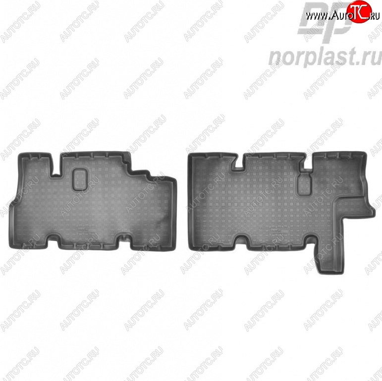 1 679 р. Коврики салона Norplast Unidec (с доп. отопителем 2-го ряда)  ГАЗ ГАЗель Next  A62,А65 (2016-2025) автобус (Цвет: черный)  с доставкой в г. Краснодар